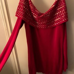 Cozy express shirt jeweled up!